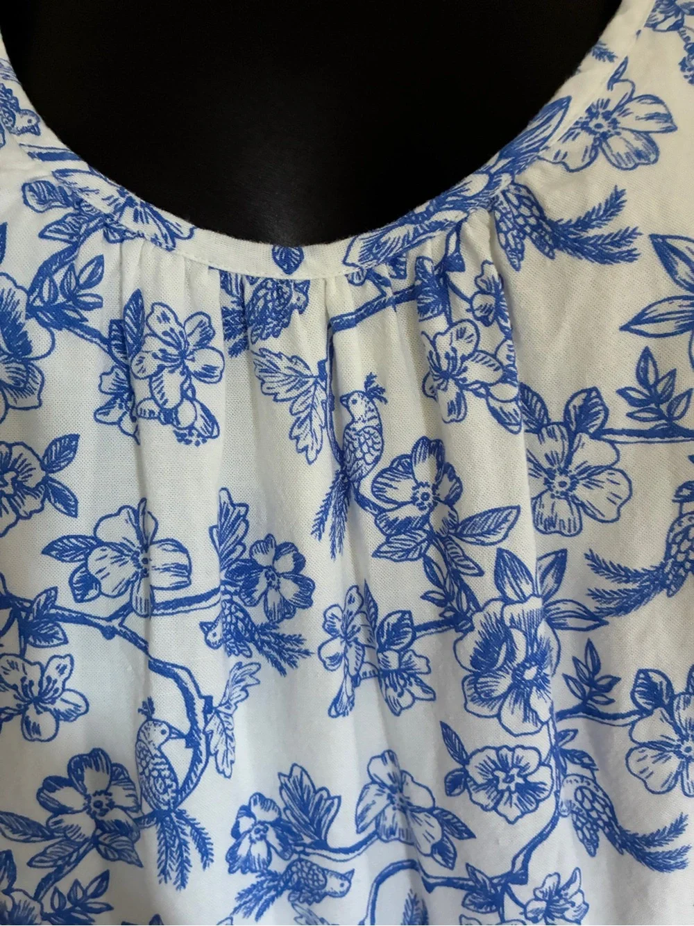 NWOT Matilda Jane Hello Lovely Bluebell Bird Floral A-Line Dress - Size 10